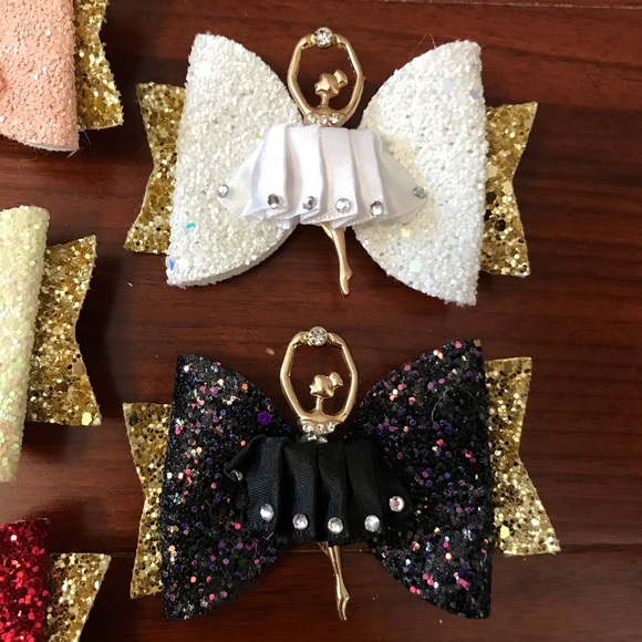 Ballerina Hair Clips set of 5 Super cute - Picture 6 of 8
